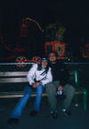 Frank con Michelle Simons