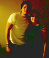 Frank con Monica en Puerto Rico